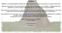 Desktop Screenshot of anthill.de